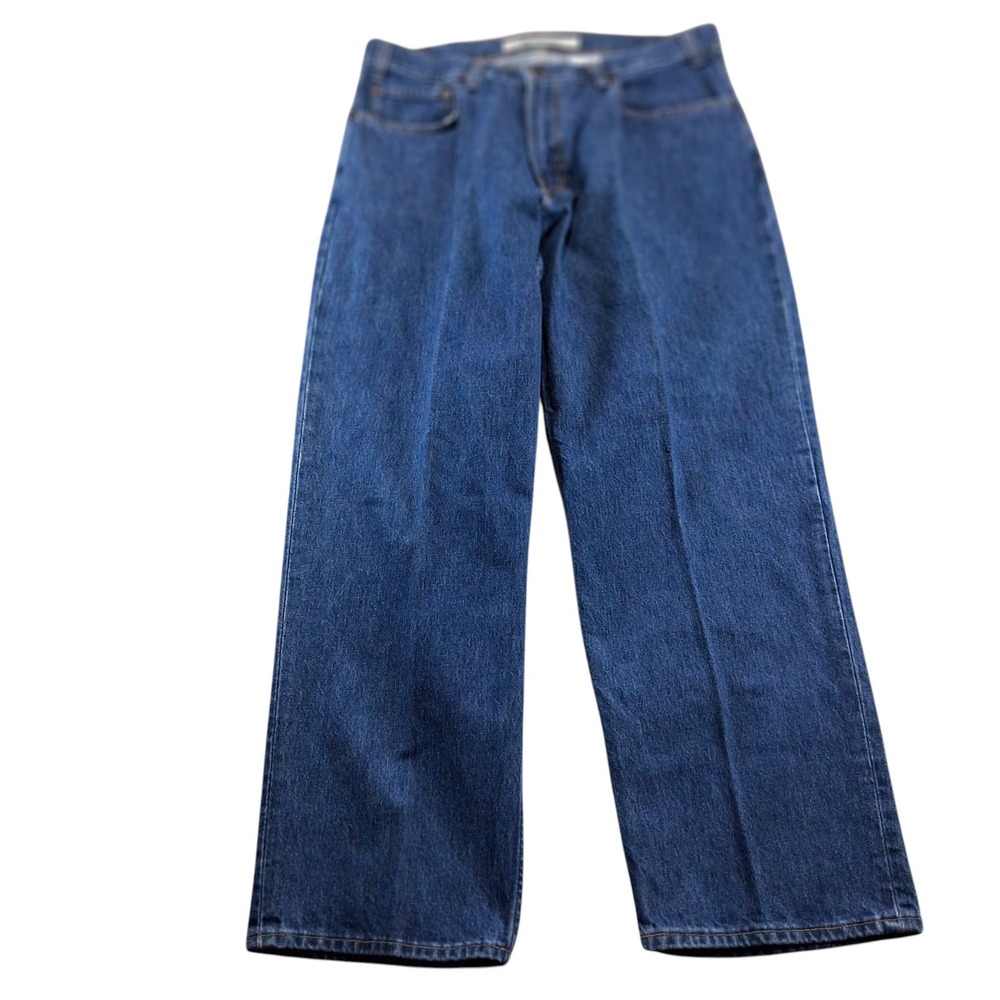 Vintage Gap Mens‎ Baggy Fit Jeans 36x29 Blue Denim Wide Leg Relaxed 100% Cotton